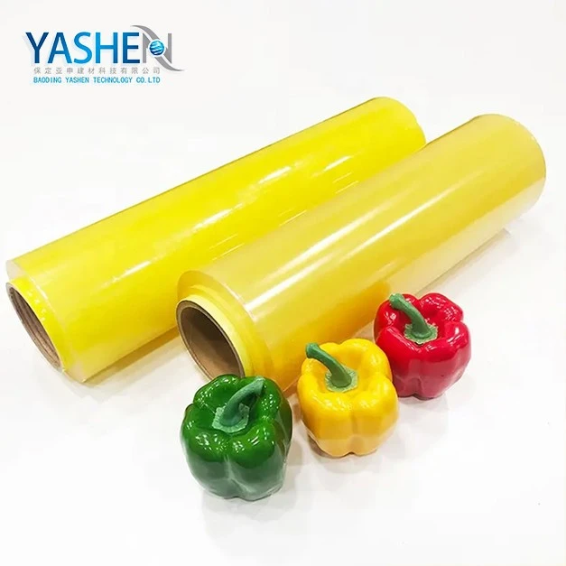 Super Clear Pvc Stretch Cling Film Food Packaging Super Clear Pvc Stretch Cling Film Food Packaging